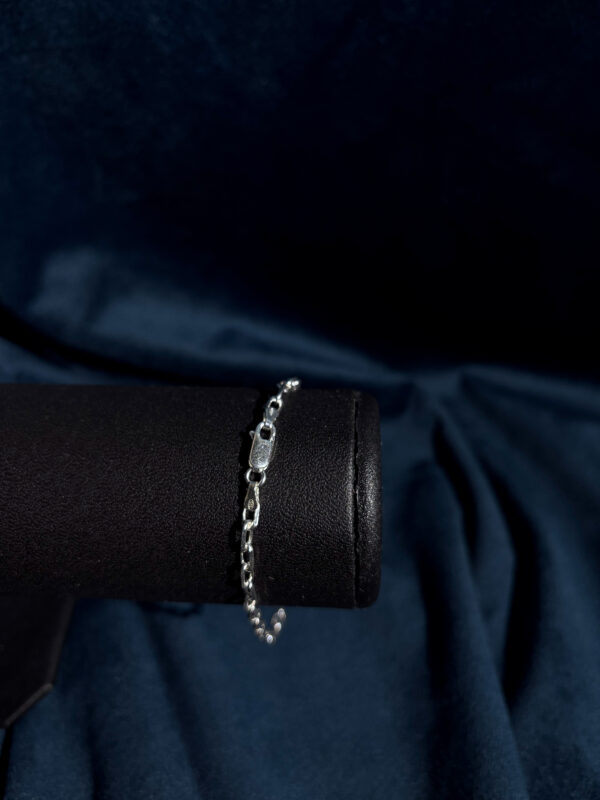 Pulseira Cadeado 2,5mm - Prata 925